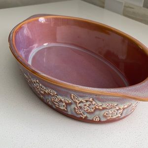 Anthropologie oval baking dish